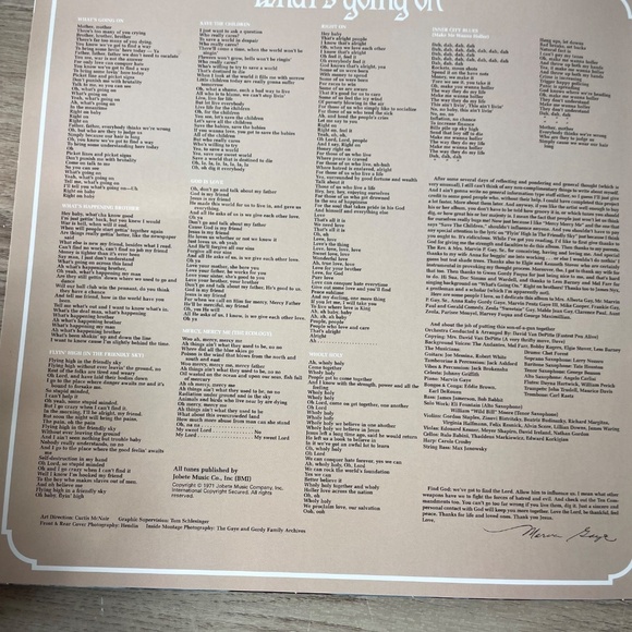 Marvin Gaye - What's Going On, 50th Anniversary - Picture 3 of 4